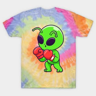 Cute alien boxing T-Shirt